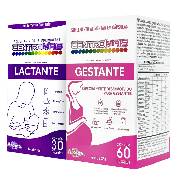 Kit Gestante e Lactante Completo – Cuidado Diário da Gravidez à Amamentação