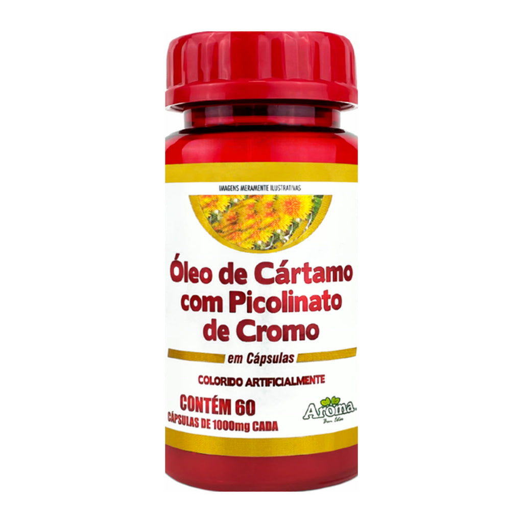 Óleo de Cártamo com Picolinato de Cromo