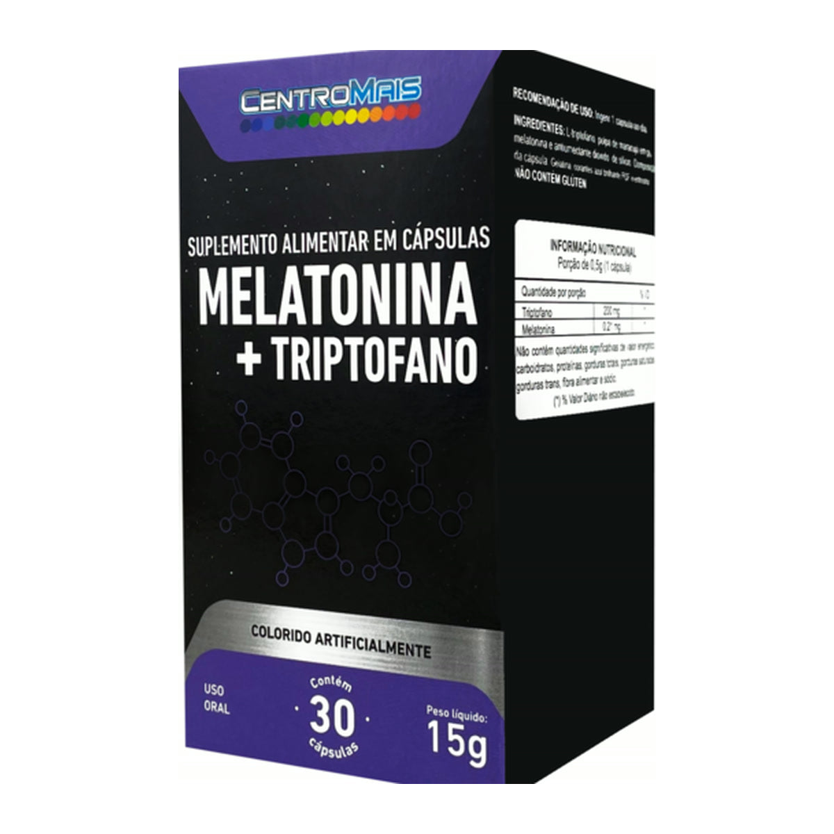 CentroMais Melatonina + Triptofano