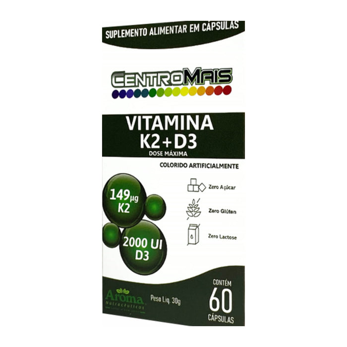 Vitamina K2 149mcg + D3 2000UI