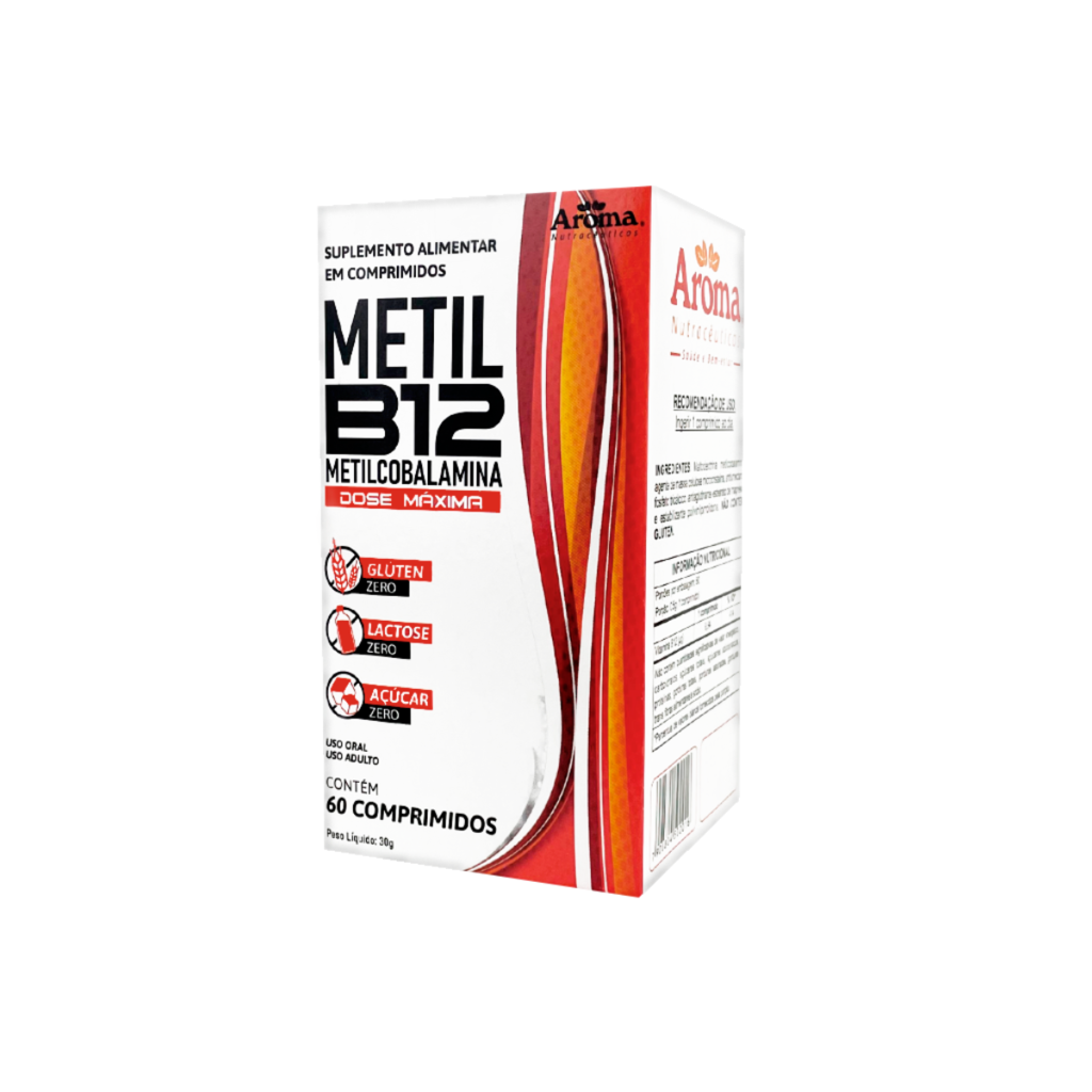 Metil B12 | Metilcobalamina | 60 comprimidos