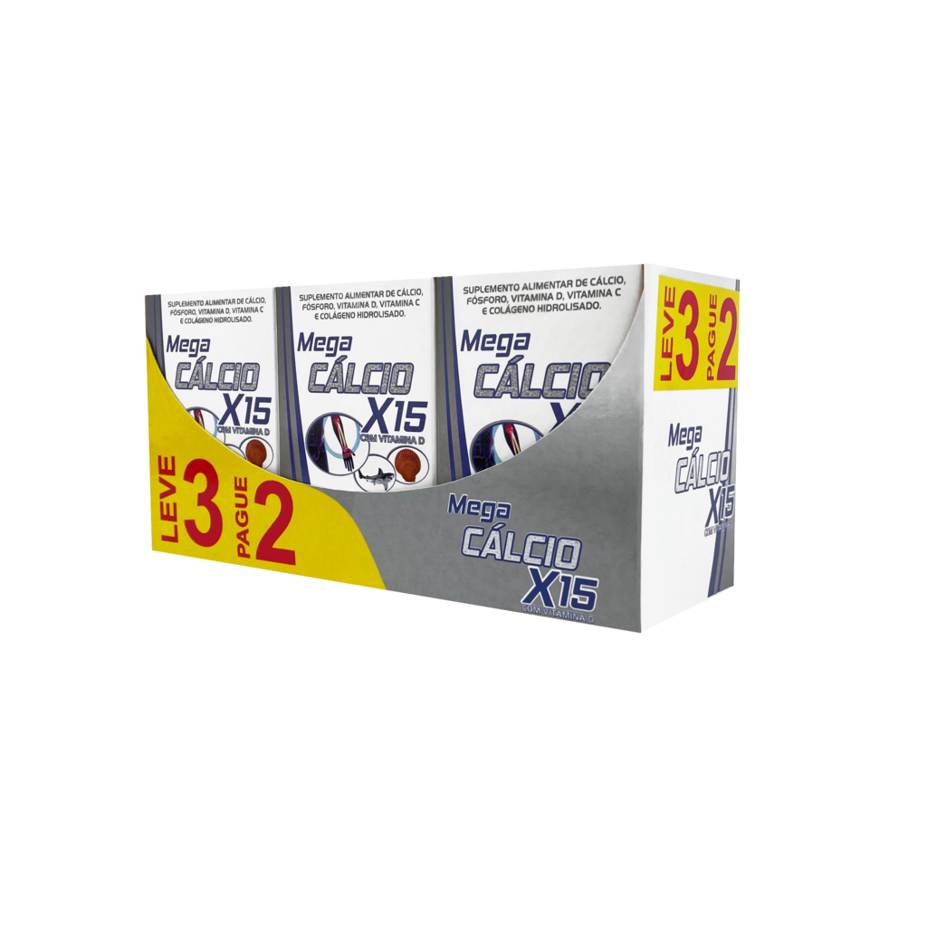 MEGA CÁLCIO X15 | LEVE 3 PAGUE 2