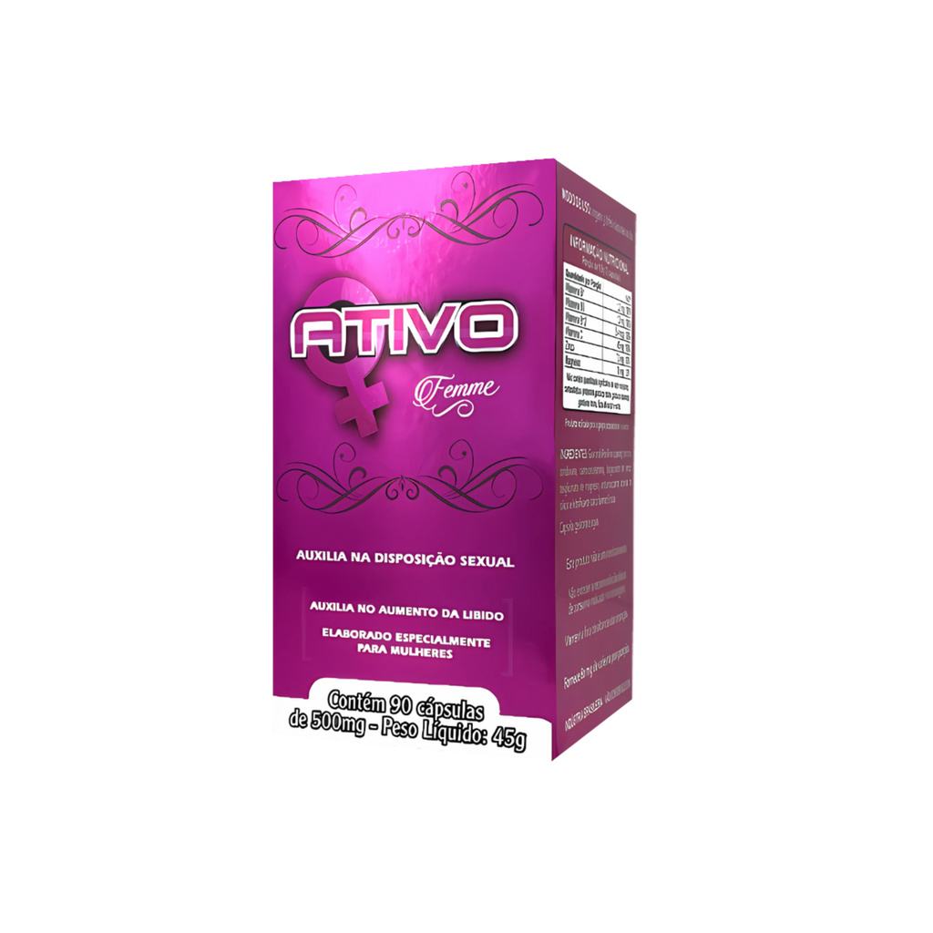 Ativo Femme | 1 CAIXA