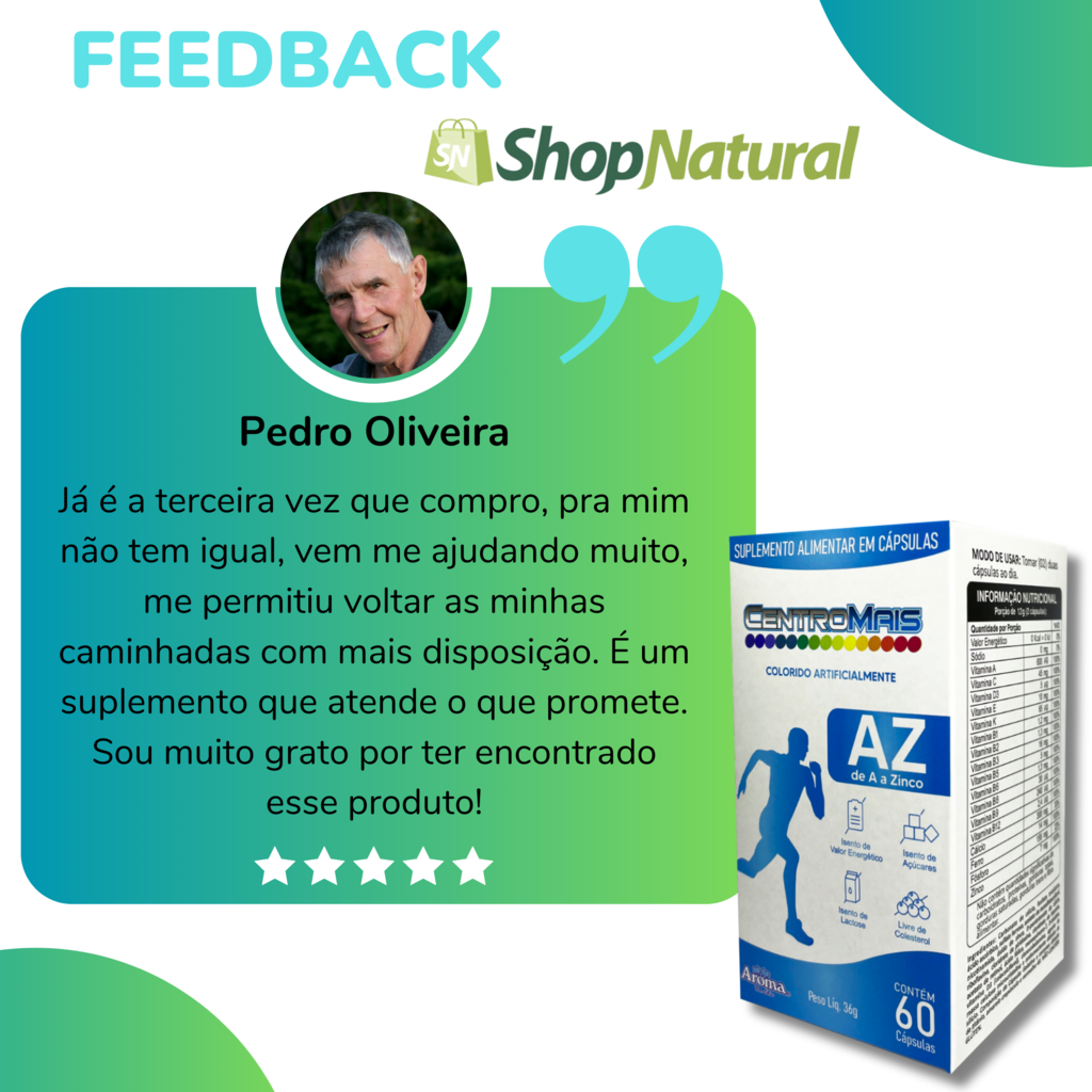Multivitamínico Centromais A-Z | 120 Cápsulas — foto 4