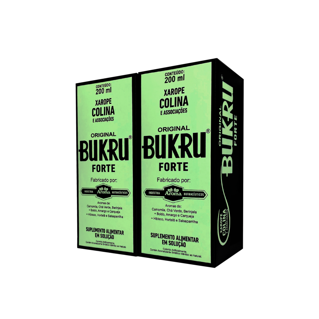 Kit 2x Bukru Forte 200ml