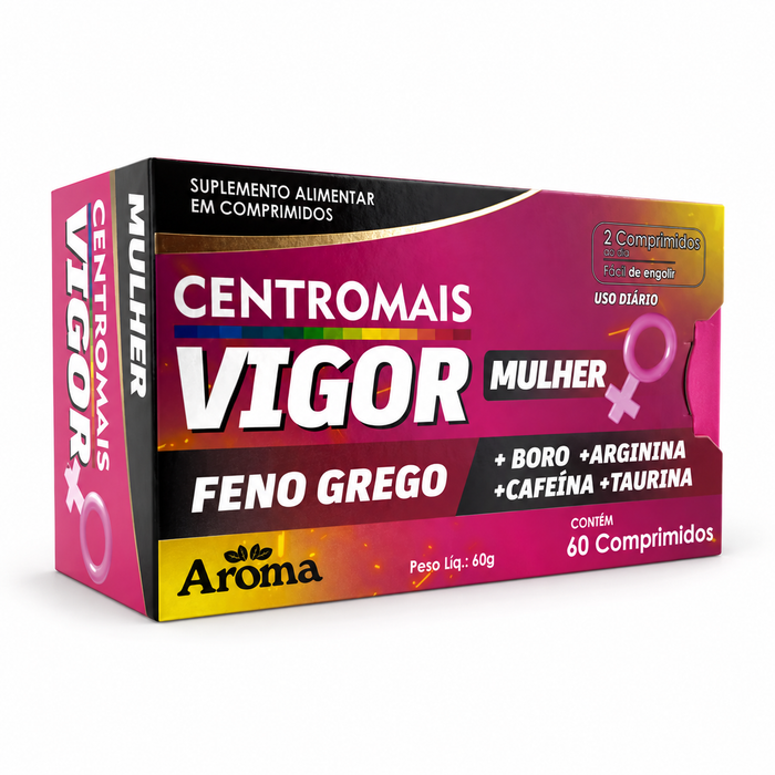 CentroMais Vigor Mulher Feno-Grego | 60 Cápsulas