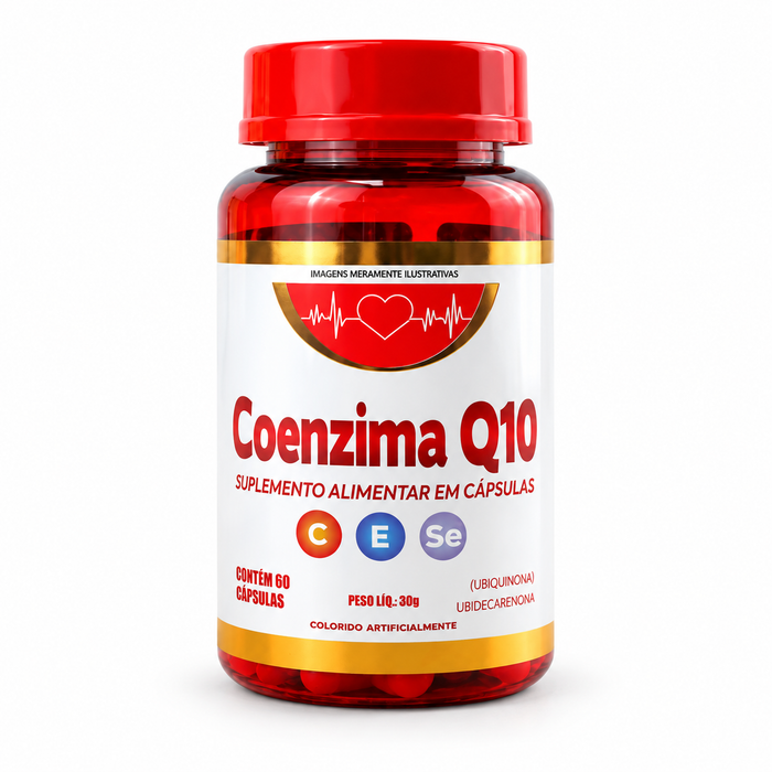 Coenzima Q10 | 60 Cápsulas - Suplemento Natural em Cápsulas