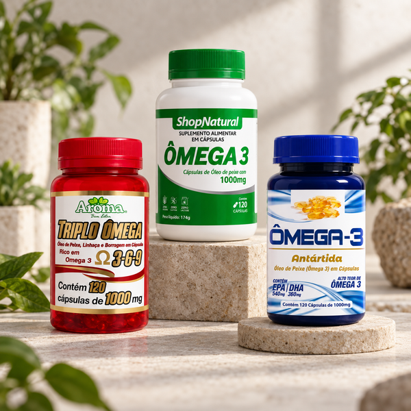 Ômega 3 e Óleos