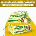 AromaCler - 60 Flaconetes - Solução Líquida Pronta para Uso — Kit 1 Unidade