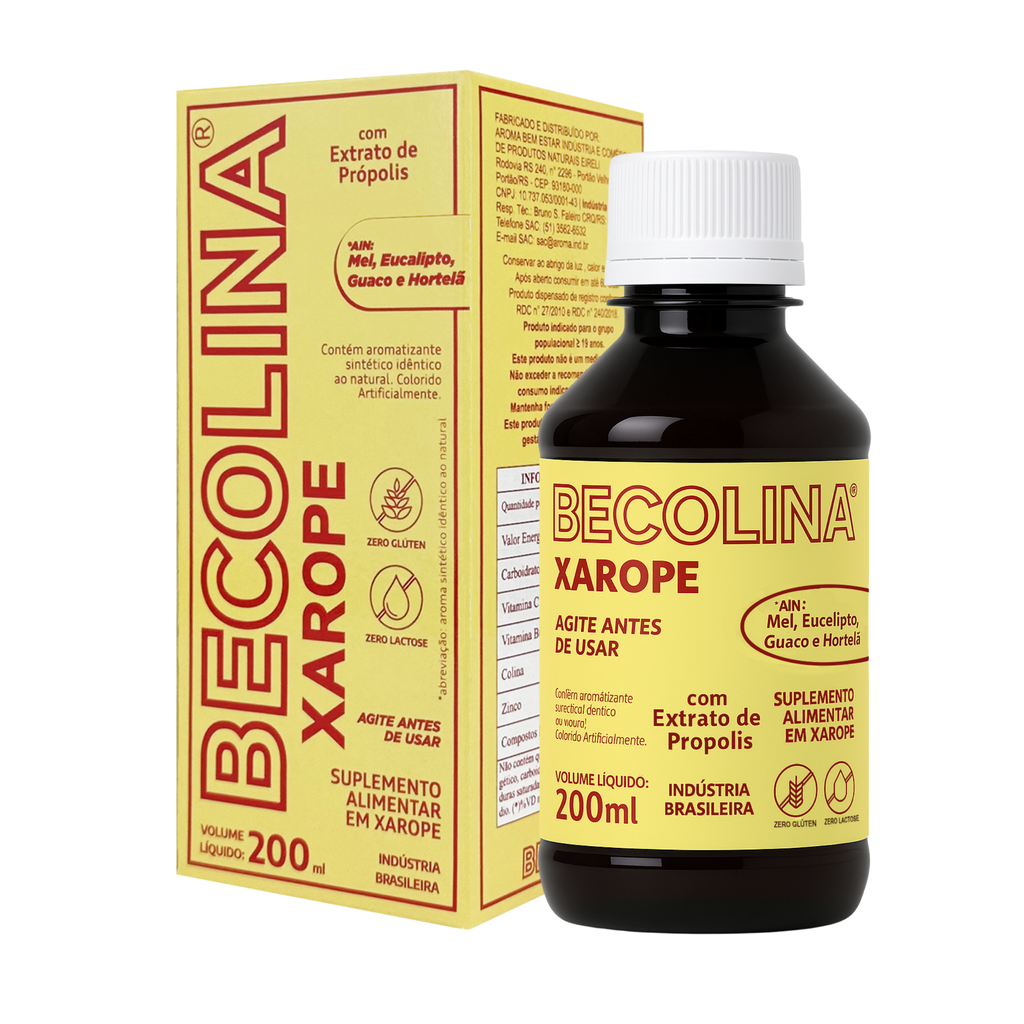Becolina Xarope 200 ml – Saúde Respiratória Natural