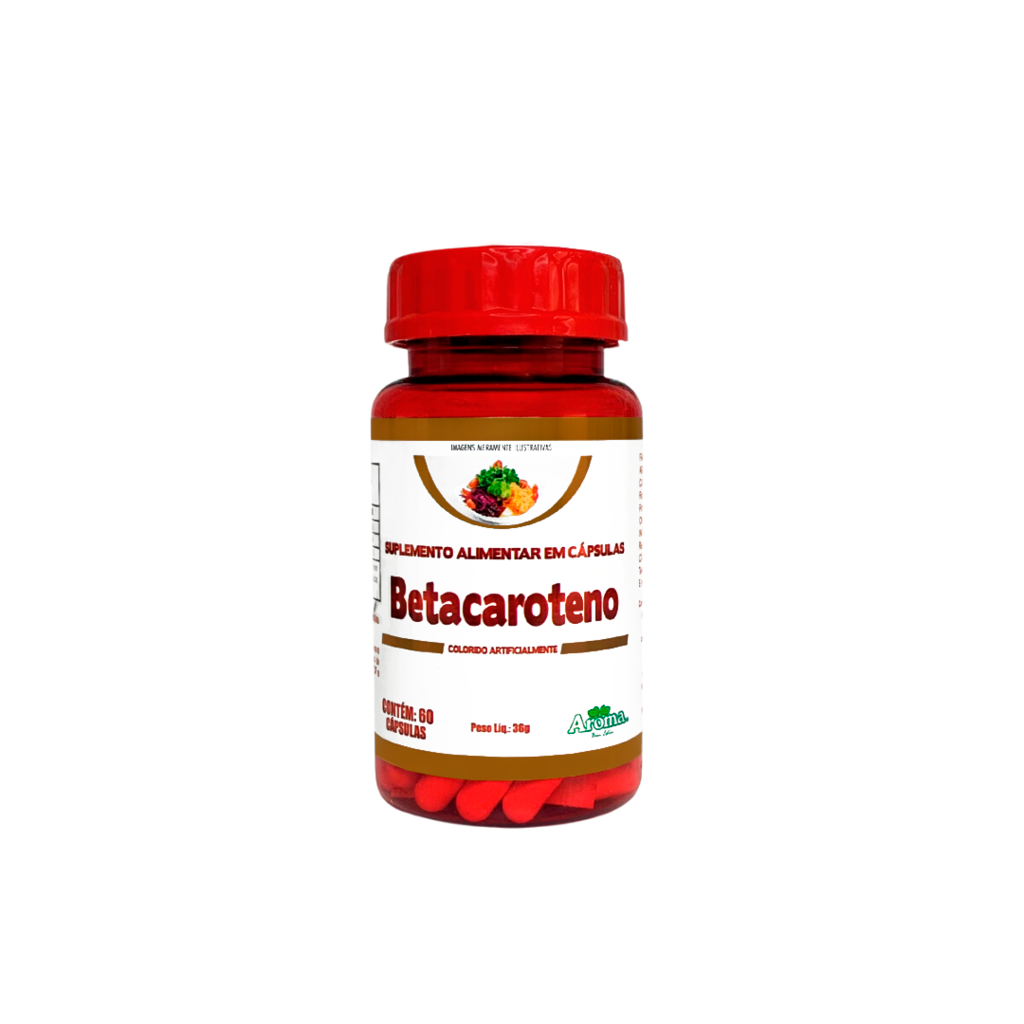 Betacaroteno Oléo de Cenoura 250mg | 60 Cápsulas