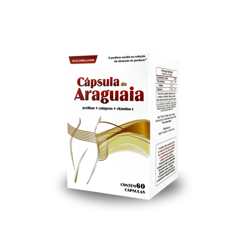Cápsulas do Araguaia | Psyllium + Colágeno + Vitamina C