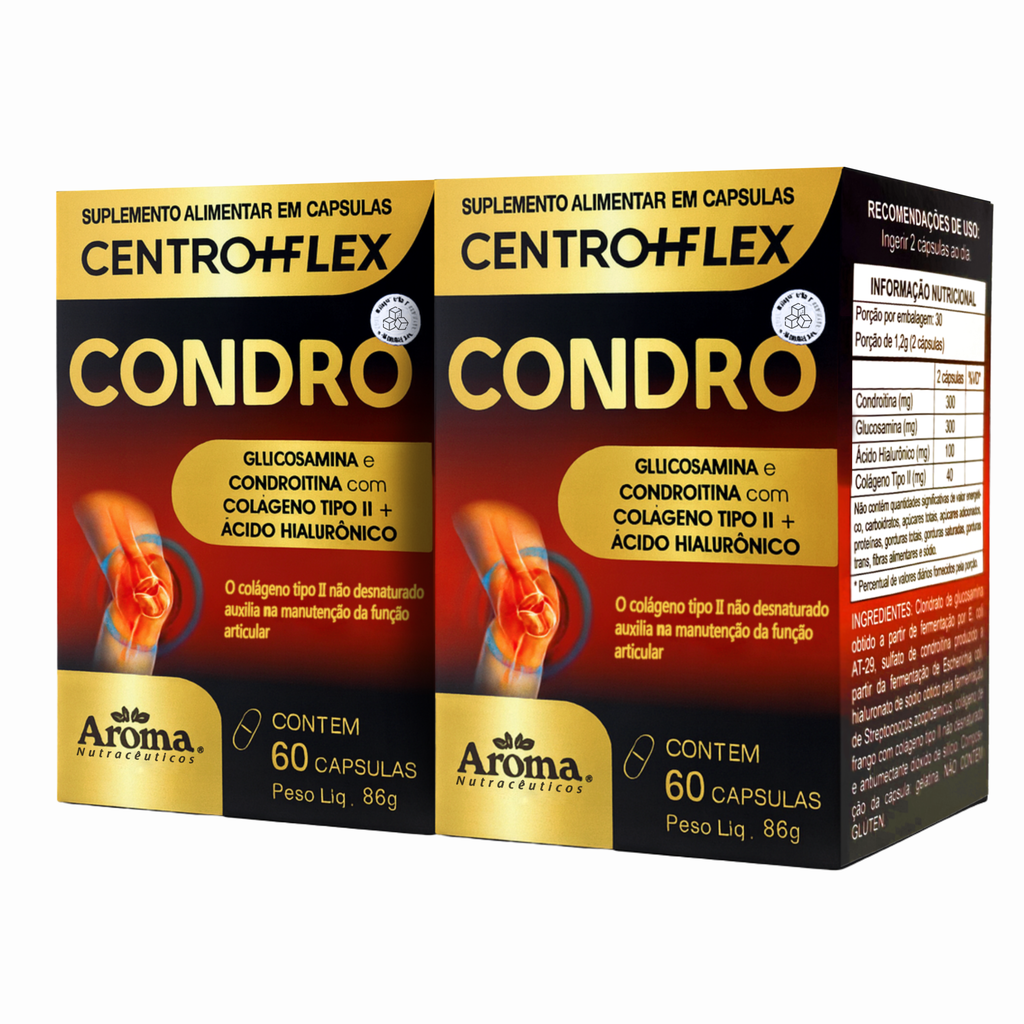 Kit 2x Centro + Flex Condro | Condroitina e Glucosamina