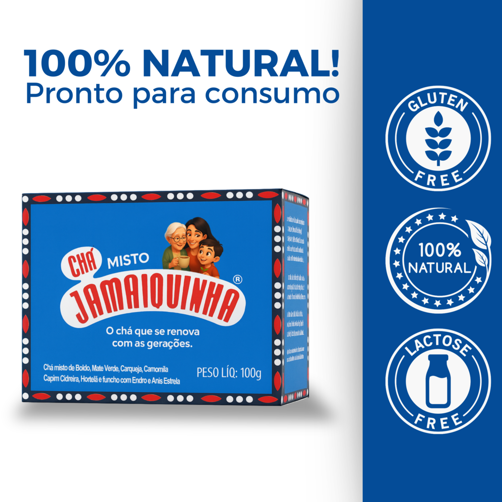 Chá Misto Jamaiquinha 100g - A Tradição do Sul para o seu Chimarrão e Infusão — foto 7