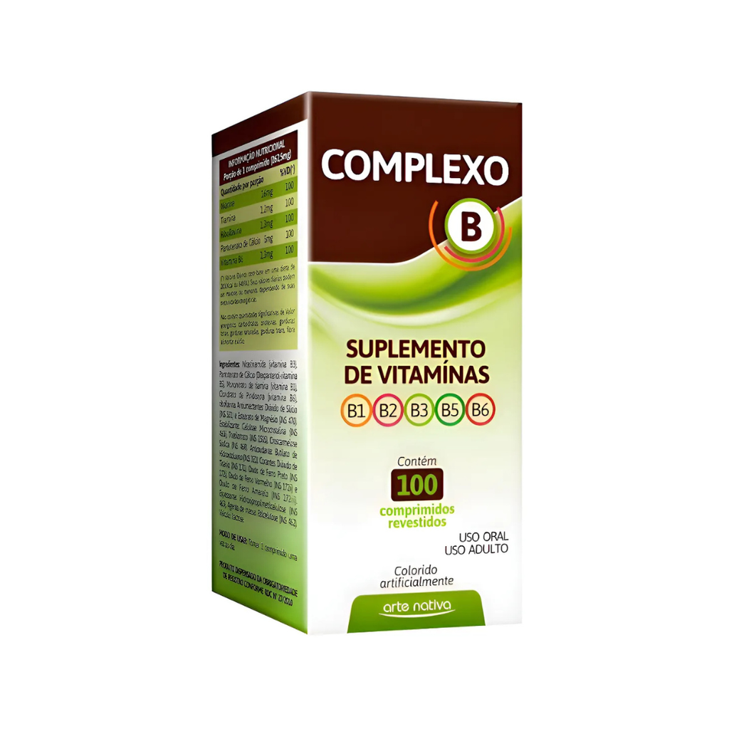 Complexo B Concentrado 100 comprimidos