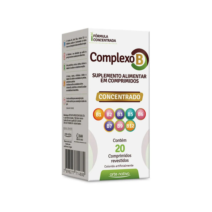 Complexo B Concentrado 20 comprimidos