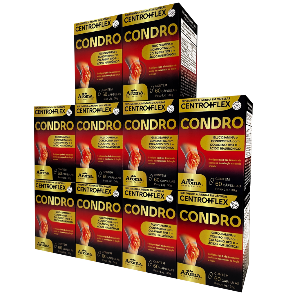 Kit 10x Centro + Flex Condro | Condroitina e Glucosamina