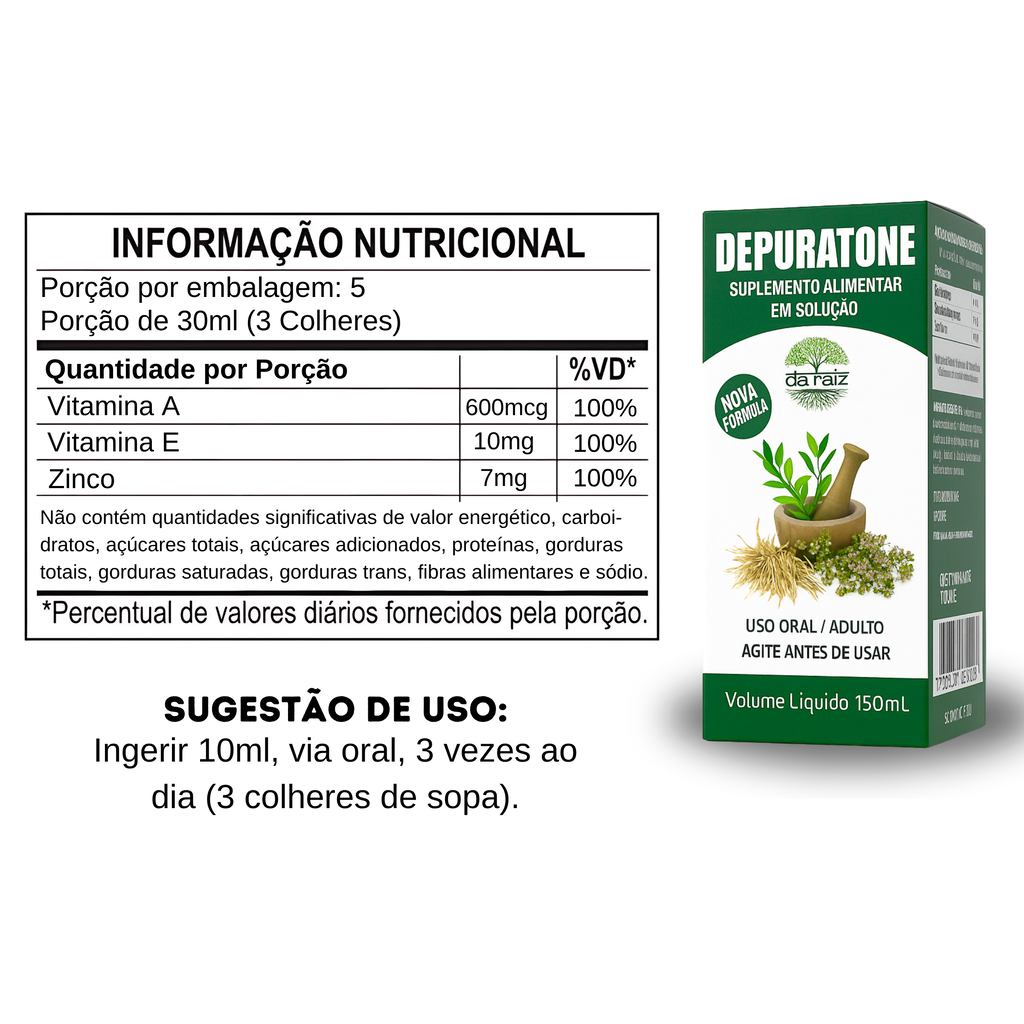 Depuratone 150ml Phytoviver Suplemento — foto 2