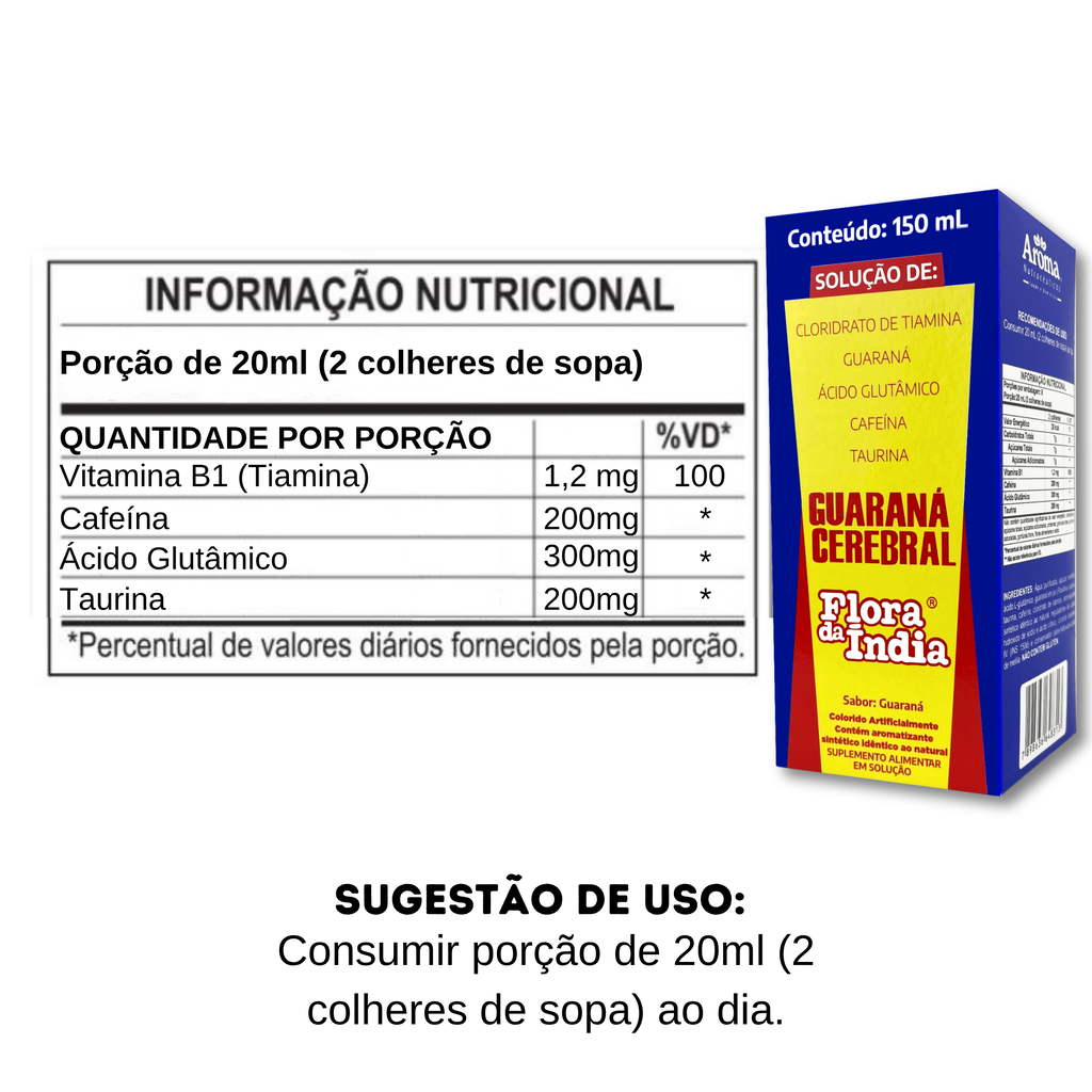 Guaraná Cerebral Flora da Índia | 150ml — foto 2