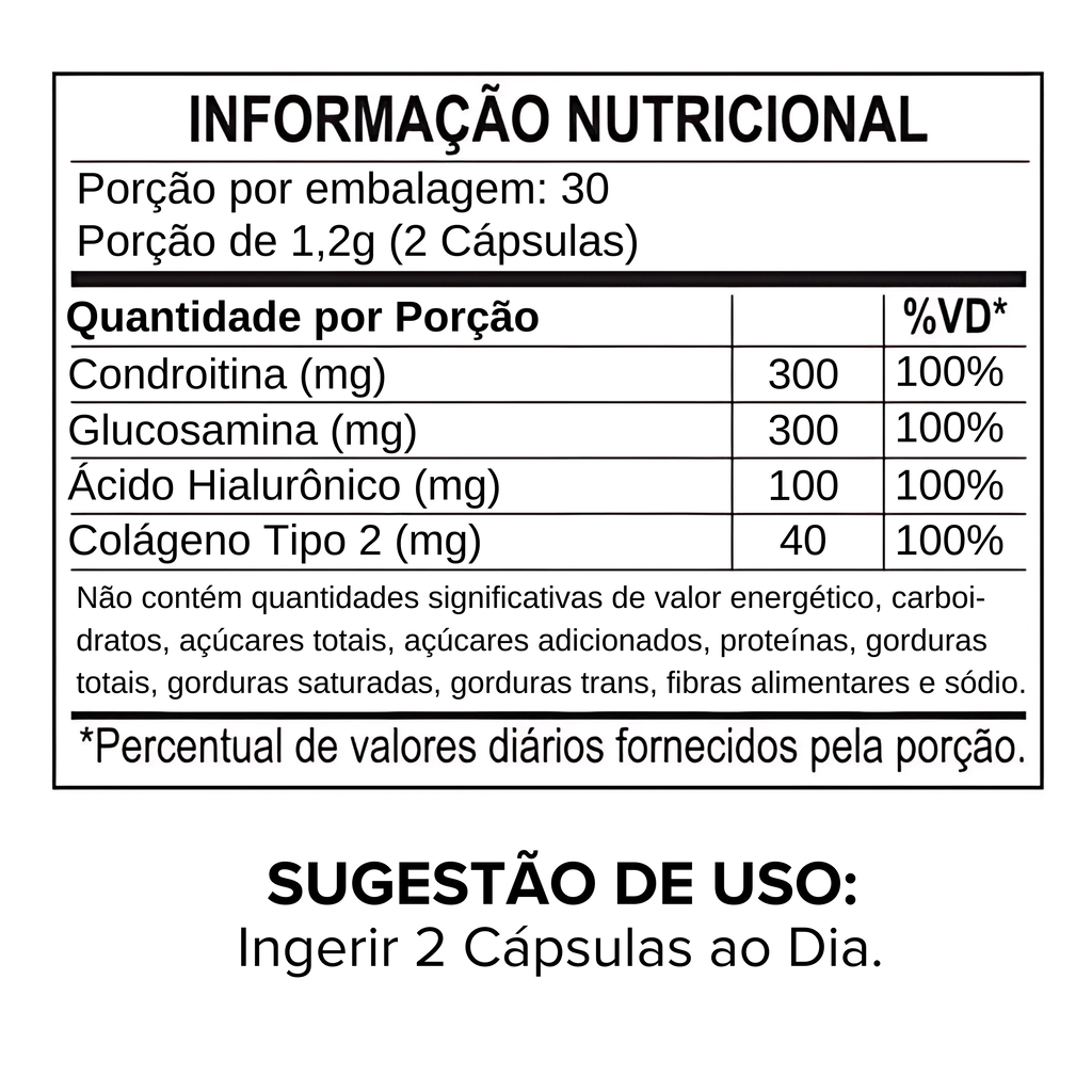 Centro+Flex Condro 60 Cápsulas | Glucosamina, Condroitina e Colágeno II — foto 3