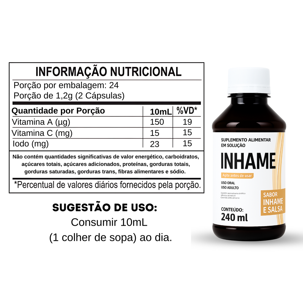 Inhame em Solução 240ml Detox Natural — foto 4