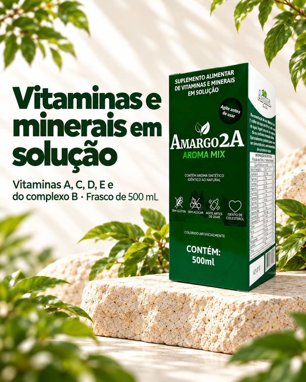 Amargo 2A Aroma Mix | 500ml - Saúde e Bem-Estar