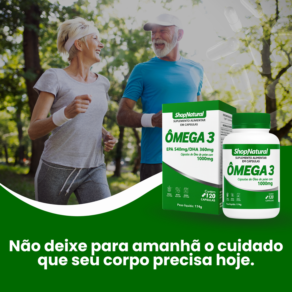 Anti-inflamatório Ômega 3 Premium 120 cápsulas 1000mg — foto 5