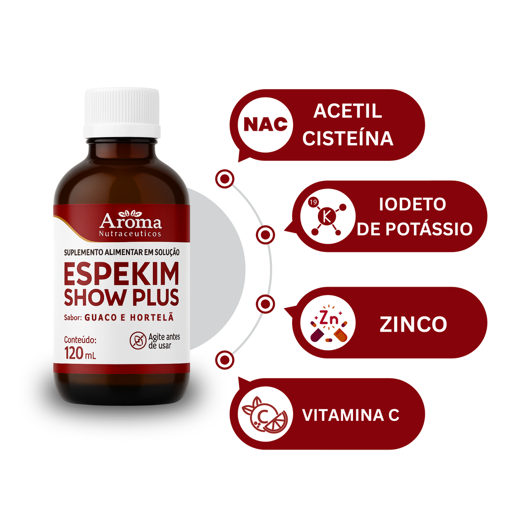 Espekim Show Plus 120ml – Suplemento para Saúde Respiratória — foto 5