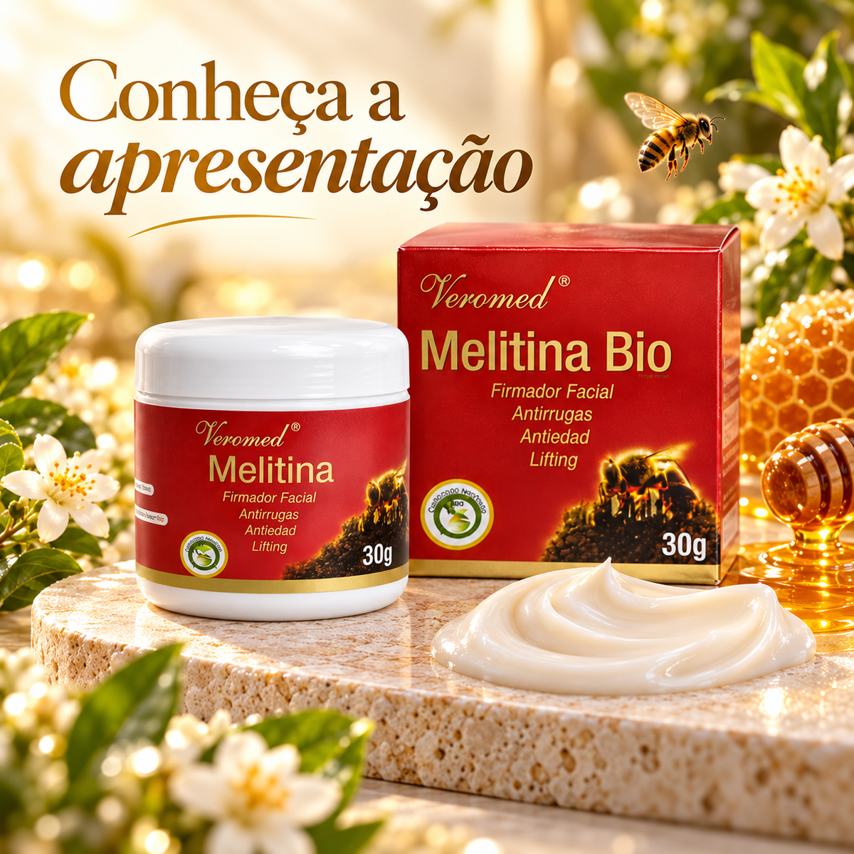 Creme Firmador Facial com Melitina | 30 g