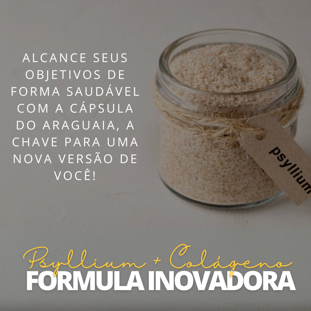 Cápsulas do Araguaia | Psyllium + Colágeno + Vitamina C — foto 4