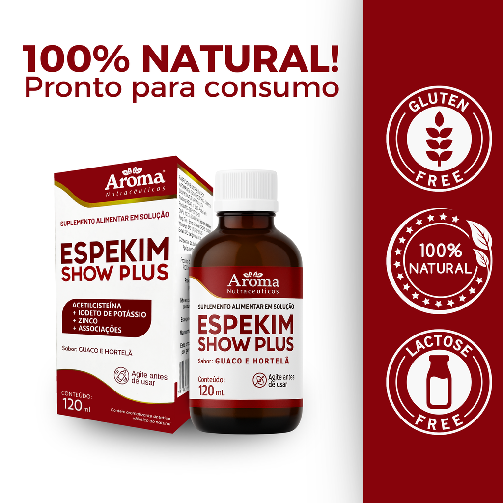 Espekim Show Plus 120ml – Suplemento para Saúde Respiratória — foto 4
