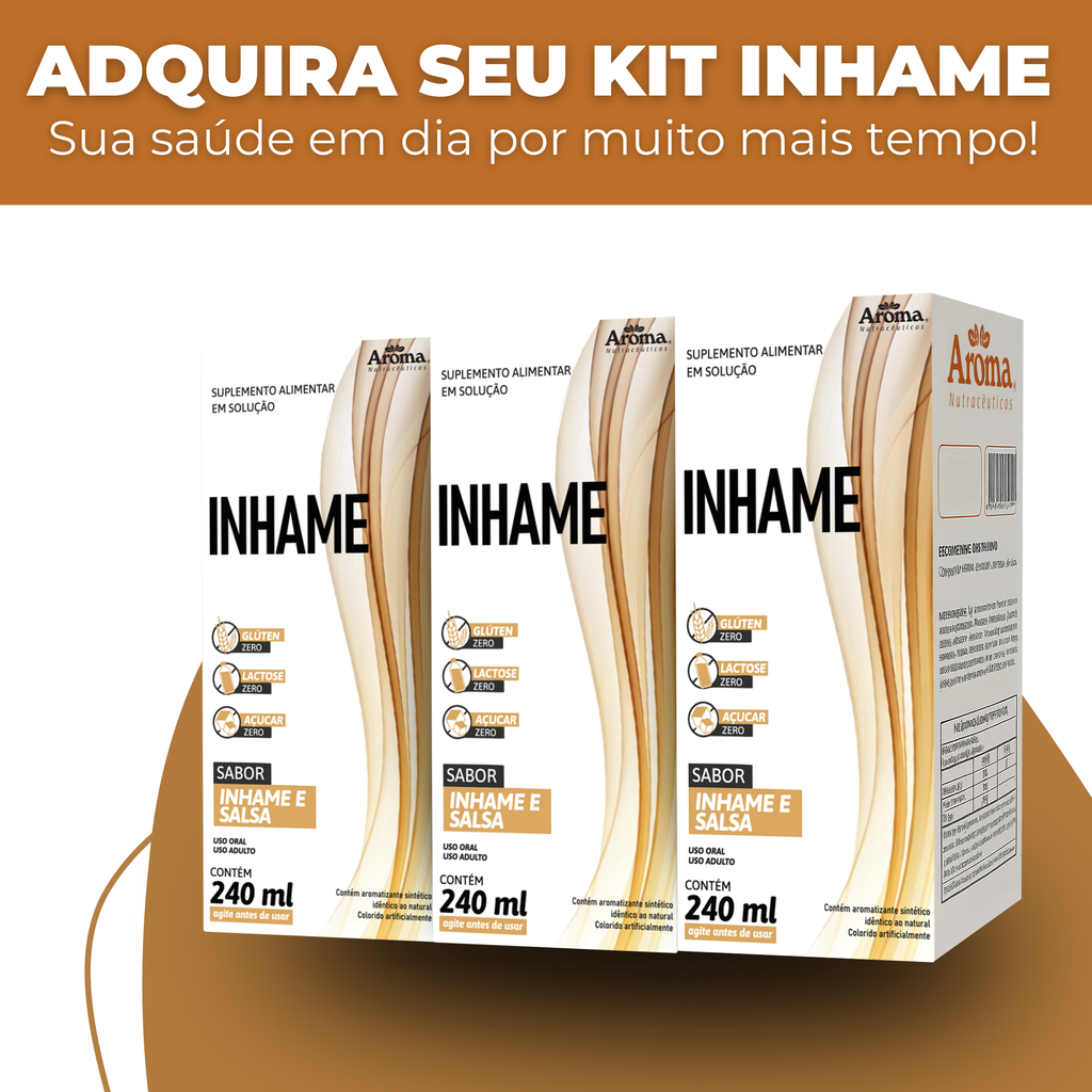 Inhame em Solução 240ml Detox Natural — Kit 3 Unidades