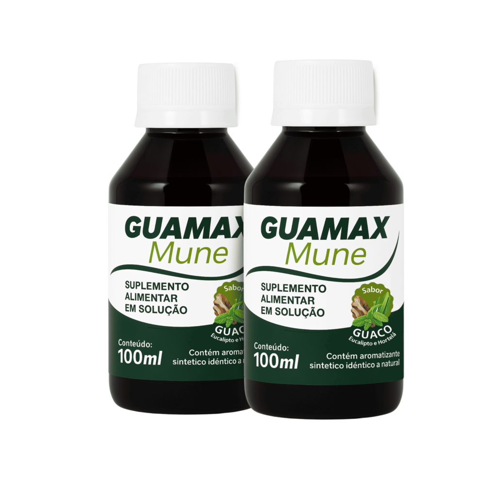 Kit 2x Guamax Mune 100 ml – Suporte Imunológico Natural