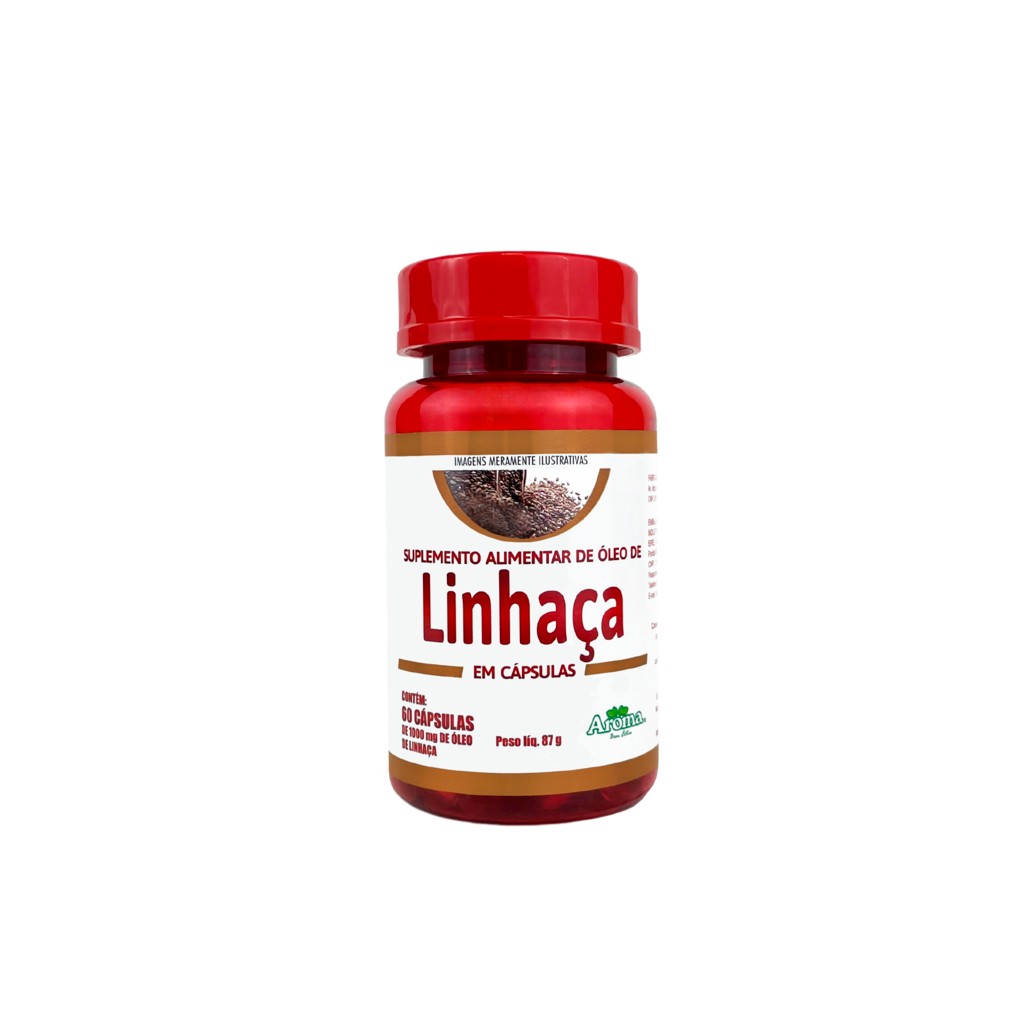 Óleo de Linhaça 1000mg | 60 Cápsulas