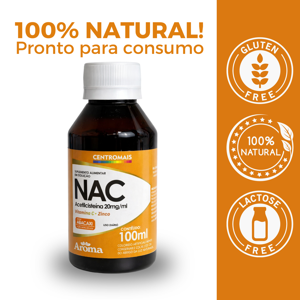 CentroMais NAC Acetilcisteína 20mg - 100ml — foto 8