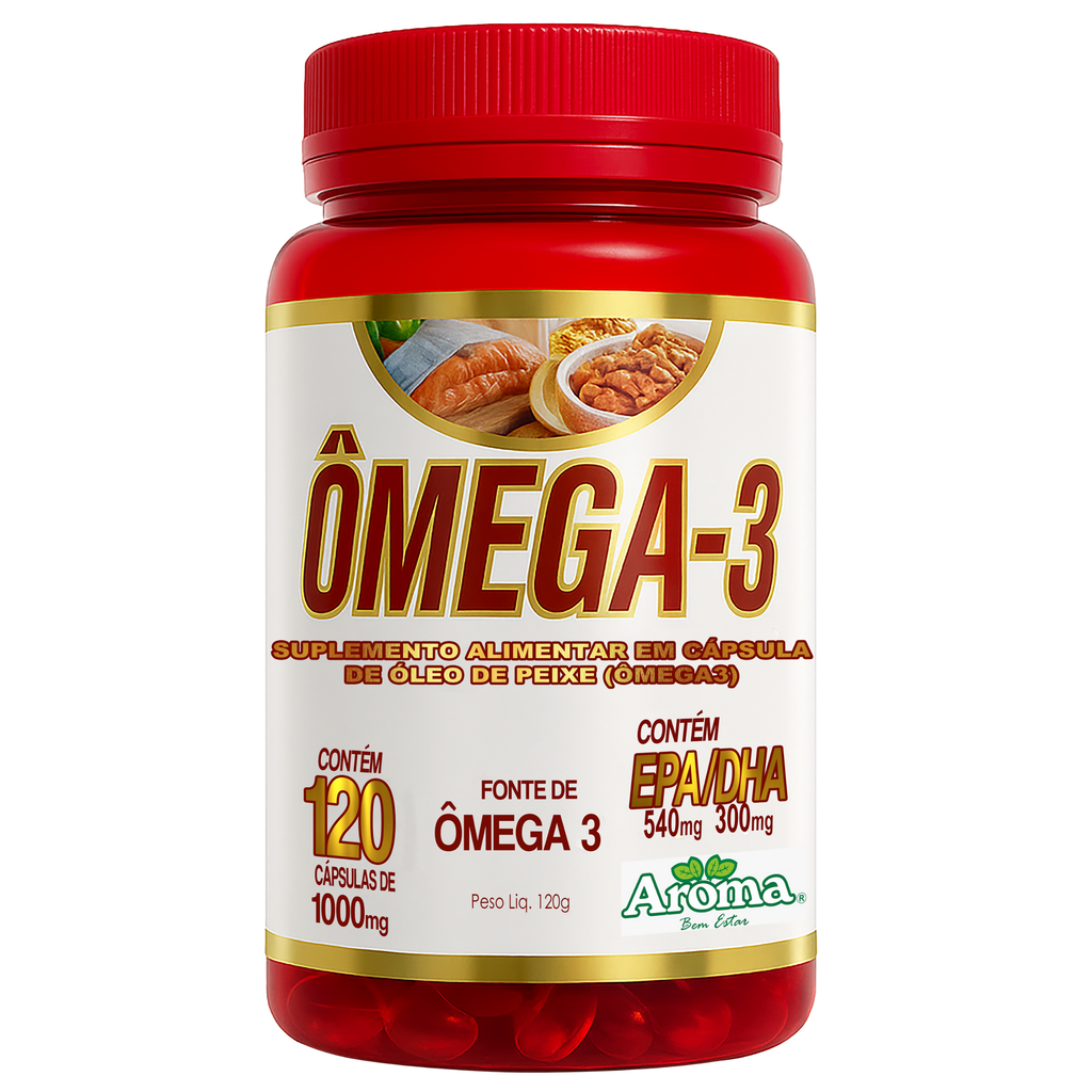 Ômega 3 | 120 Cápsulas — Kit 1 Unidade