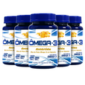 Kit 5x Ômega 3 Antártida | 120 Cápsulas