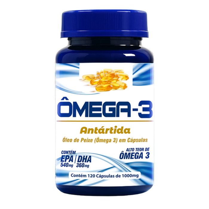 Ômega 3 Antártida | 120 Cápsulas