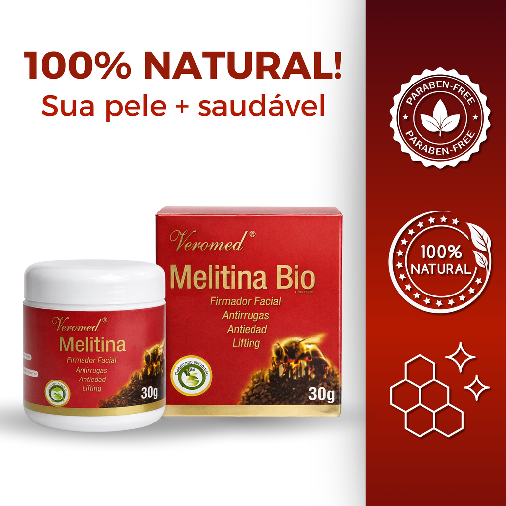Creme Firmador Facial Melitina 30g Para Rugas e Flacidez com Efeito Lifting — foto 6
