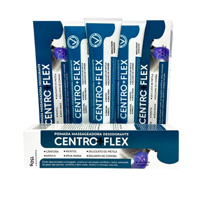 Centro + Flex | Pomada Massageadora 150g (6 Un.)