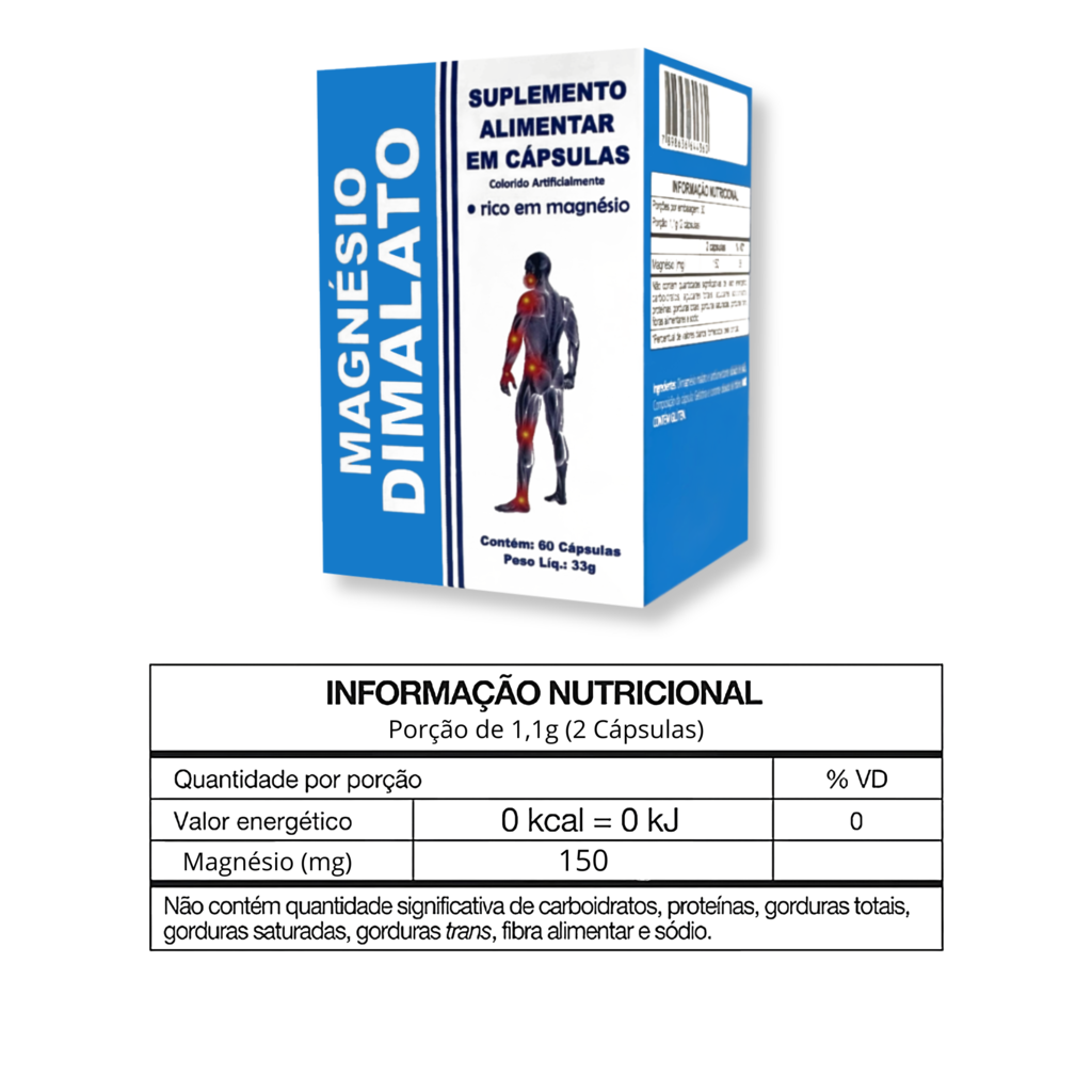 Magnésio Dimalato — foto 2