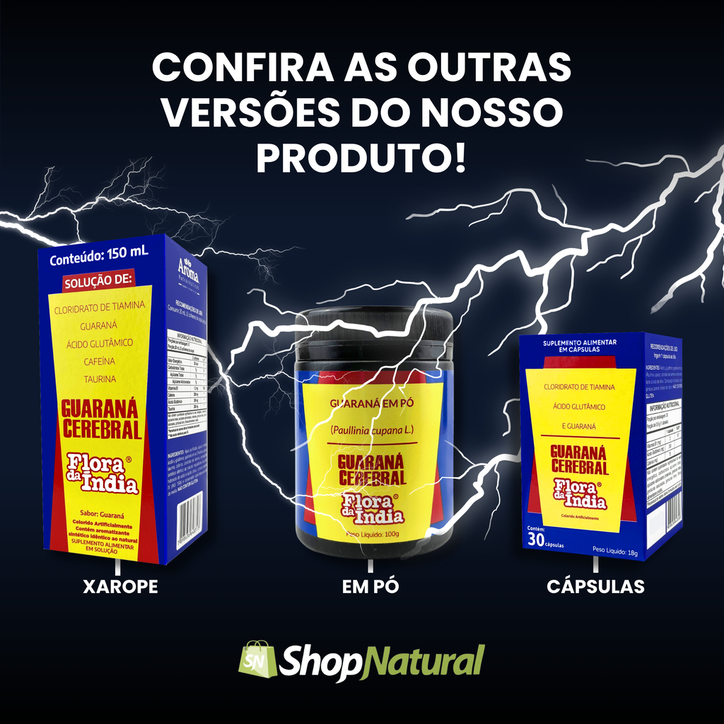 Guaraná Cerebral Flora da Índia | 150ml — foto 7