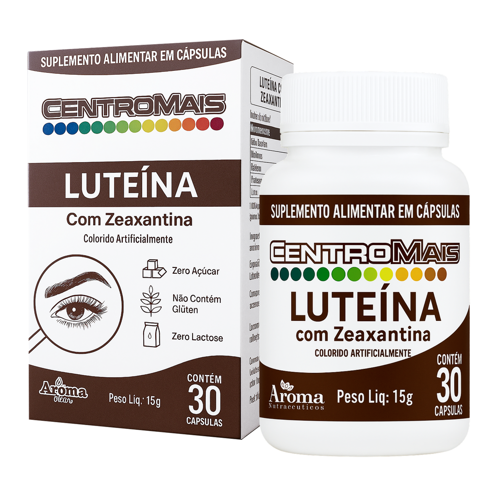CentroMais Luteína com Zeaxatina - 30 Capsulas
