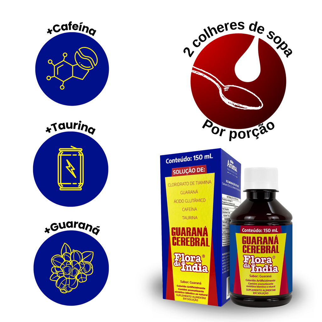 Guaraná Cerebral Flora da Índia | 150ml — foto 6