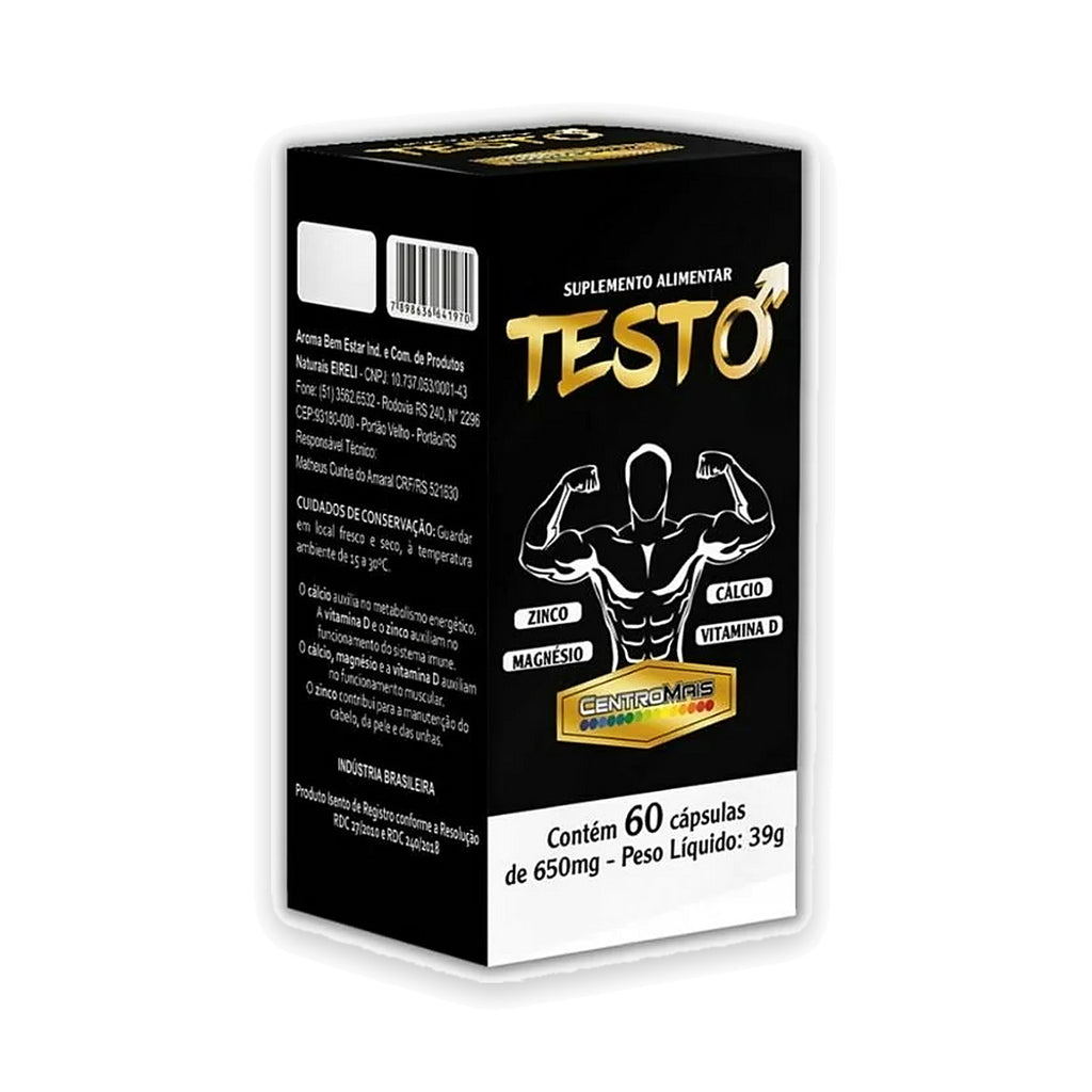 Testo CentroMais 60 Cápsulas