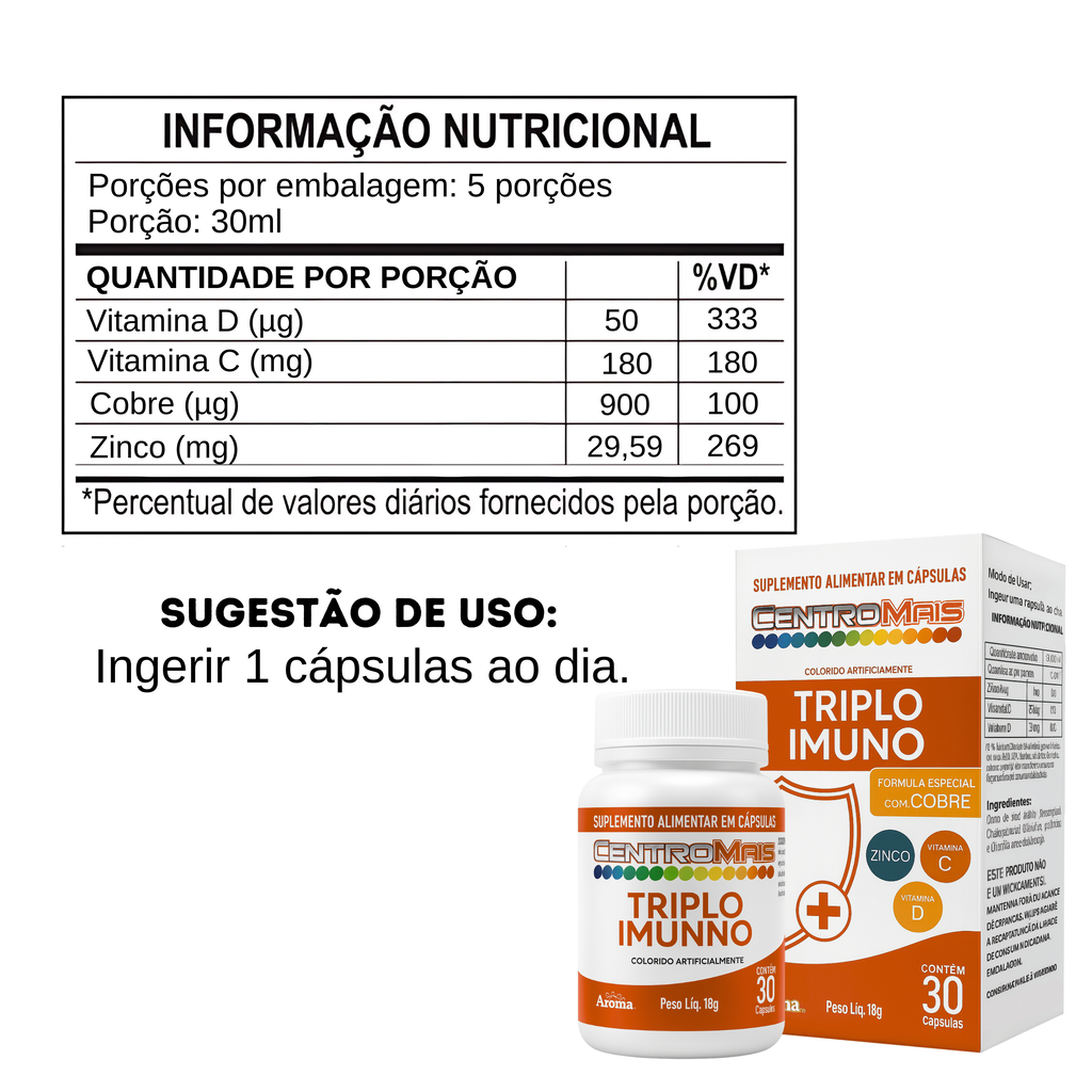 Triplo Imunno- CentroMais — foto 3