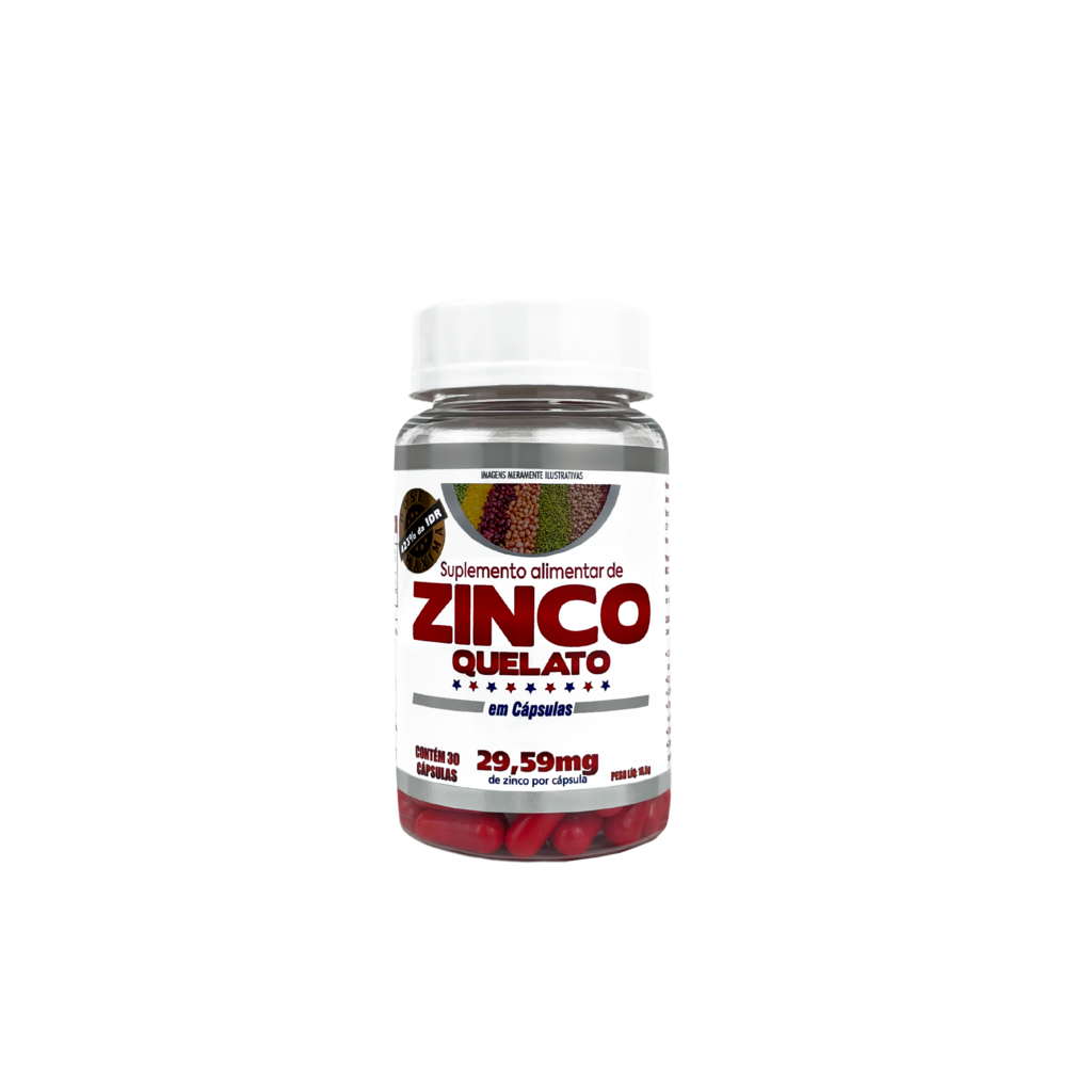 Zinco Quelato Premium | 30 Cápsulas